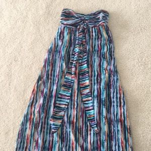 Multicolor Maxi Sundress